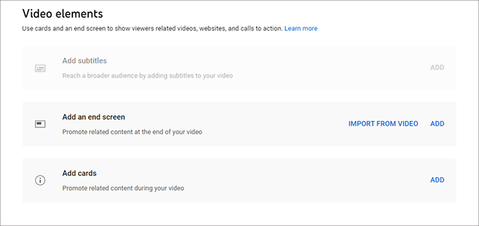 Elementi video Elementi video