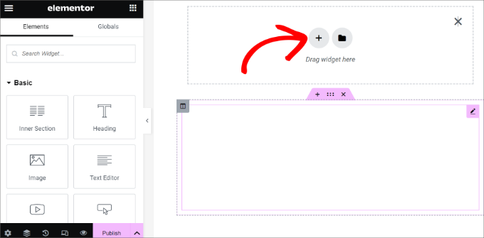 Edit a page with Elementor Edit a page with Elementor
