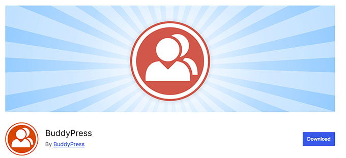 Install and activate the BuddyPress plugin