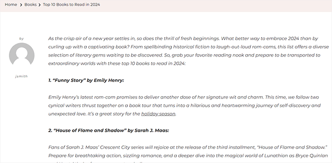 Preview of all the styled posts in a specific category Preview of all the styled posts in a specific category