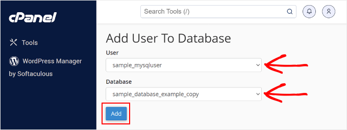 Adding a new user to the MySQL Database on cPanel Adding a new user to the MySQL Database on cPanel