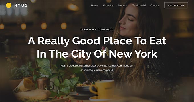 Thème Astra pour country club WordPress