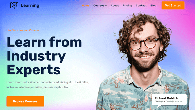 Tema de WordPress Kadence