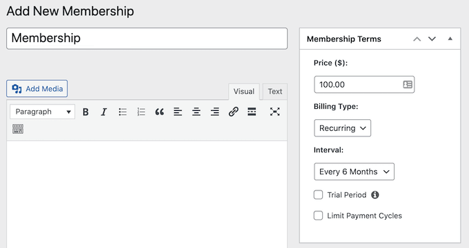 How to create a recurring membership plan How to create a recurring membership plan