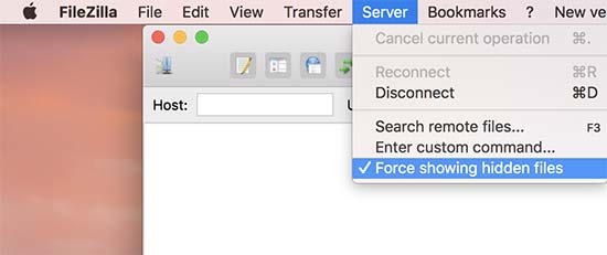 Afficher les fichiers cachés