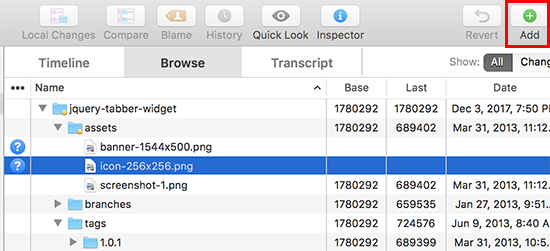 Add assets Add assets