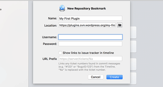 Connect your repository Connect your repository