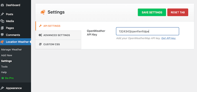 An OpenWeather API key An OpenWeather API key