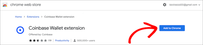 Add Coinbase wallet from Chrome store Add Coinbase wallet from Chrome store