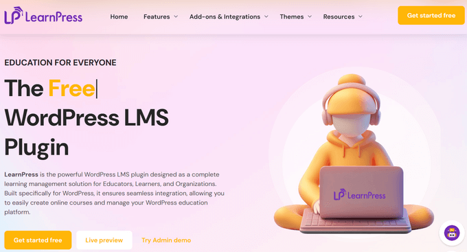 The LearnPress WordPress LMS