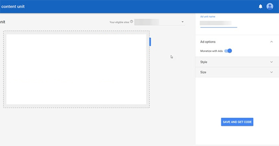 Paramètres de l'unité de contenu mis en correspondance