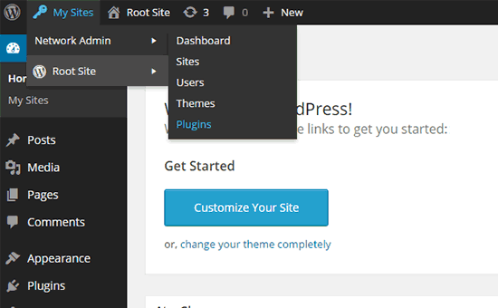 Installing plugins on multisite network Installing plugins on multisite network