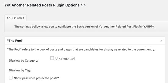 Yet Another Related Posts Plugin Yet Another Related Posts Plugin