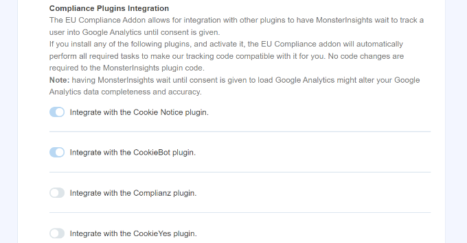 Compliance plugin integration Compliance plugin integration