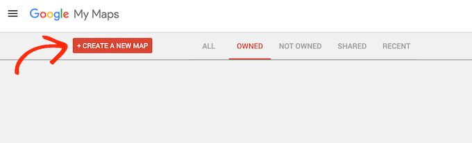Le service en ligne Google My Maps
