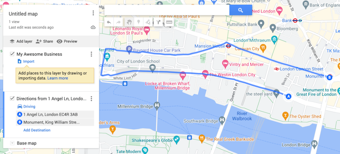 Ajouter des indications routières à une carte interactive