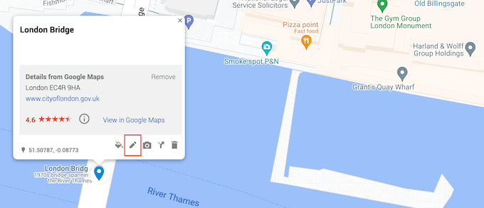 Ajouter des lieux d'intérêt à une carte en ligne