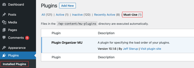 Plugin Essencial Instalado