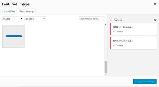 HTTP Error HTTP Error