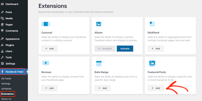 How to install the Featured Posts WordPress extension How to install the Featured Posts WordPress extension