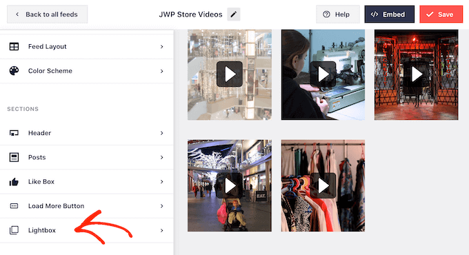 Customizing the lightbox popup using Smash Balloon Customizing the lightbox popup using Smash Balloon