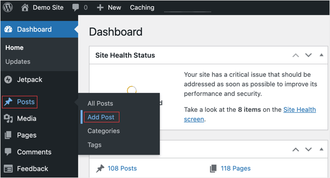 Adicionando um Novo Post no Aplicativo Desktop do WordPress