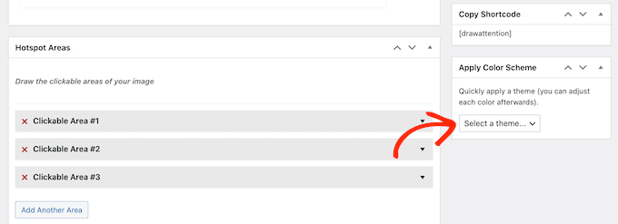 Changing the color scheme for an interactive image Changing the color scheme for an interactive image