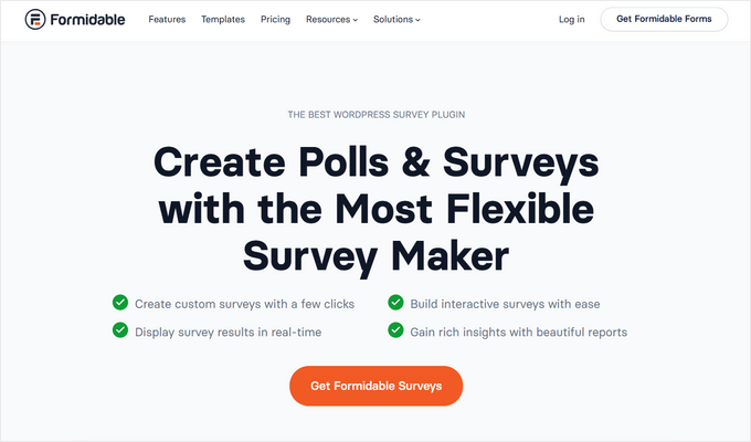 Formidable Forms Surveys and Polls