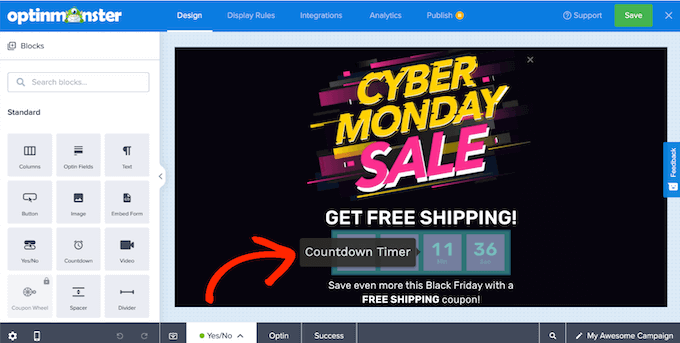 An example of an image with a clickable area An example of an image with a clickable area