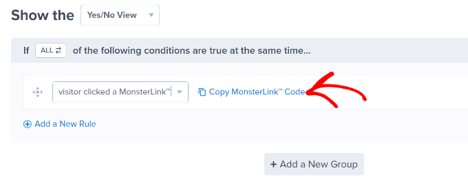 Copy Monsterlink code Copy Monsterlink code