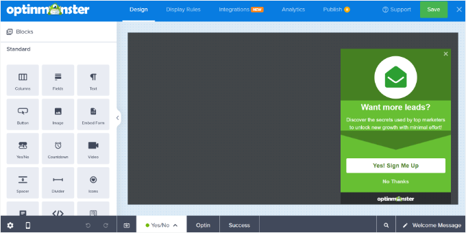 Edit the welcome message Edit the welcome message