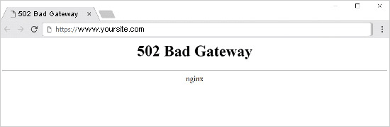 502 bad gateway in browser 502 bad gateway in browser