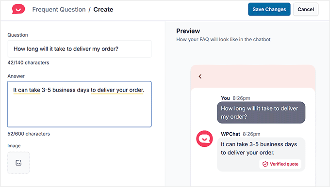 Add FAQs in WPChat Add FAQs in WPChat
