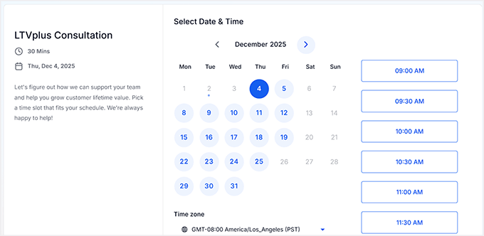 Book a consultation with LTVPlus Book a consultation with LTVPlus