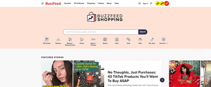 BuzzFeed Shopping BuzzFeed Shopping