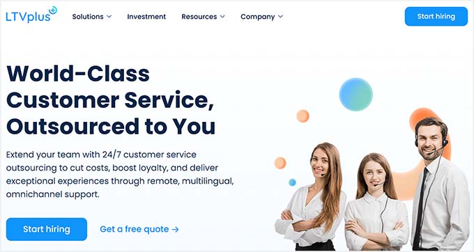 LTVPlus website LTVPlus website