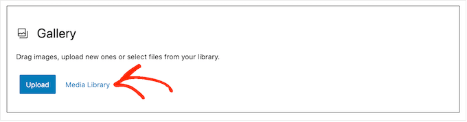 Adding images to a gallery in WordPress Adding images to a gallery in WordPress