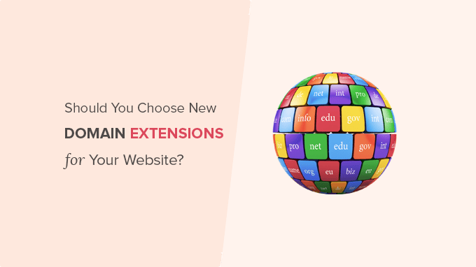 Should You Choose a New Domain Extension for Your Website?
