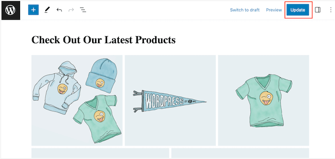 Publishing a WordPress gallery with links Publishing a WordPress gallery with links