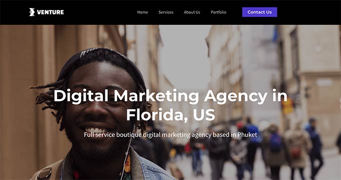 SeedProd スタートアップテンプレート