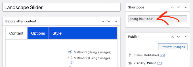 Adding a slide effect to your WordPress images using shortcode Adding a slide effect to your WordPress images using shortcode