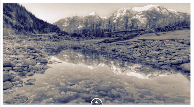 Customizing a side by side comparison image with a slide effect Customizing a side by side comparison image with a slide effect