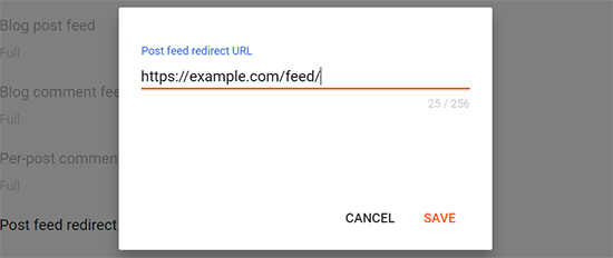 Add feed URL Add feed URL