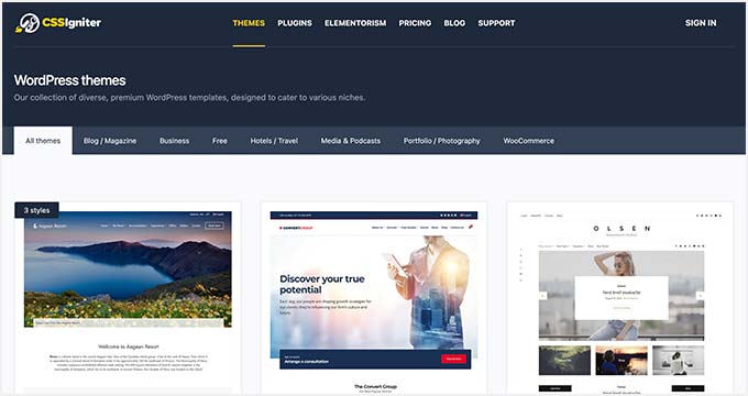 CSSIgniter CSSIgniter