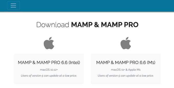 MAMP for Mac MAMP for Mac