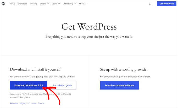 Download WordPress Download WordPress