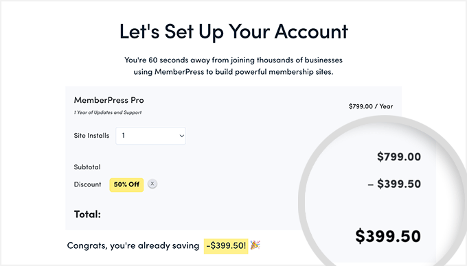 MemberPress Pro Plan and discount code