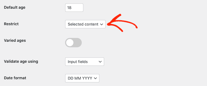 WordPressウェブサイトを年齢制限する方法