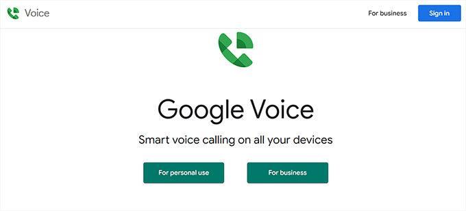 Google Voice Google Voice