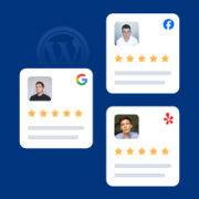 How to show Google, Facebook, and Yelp reviews in WordPress